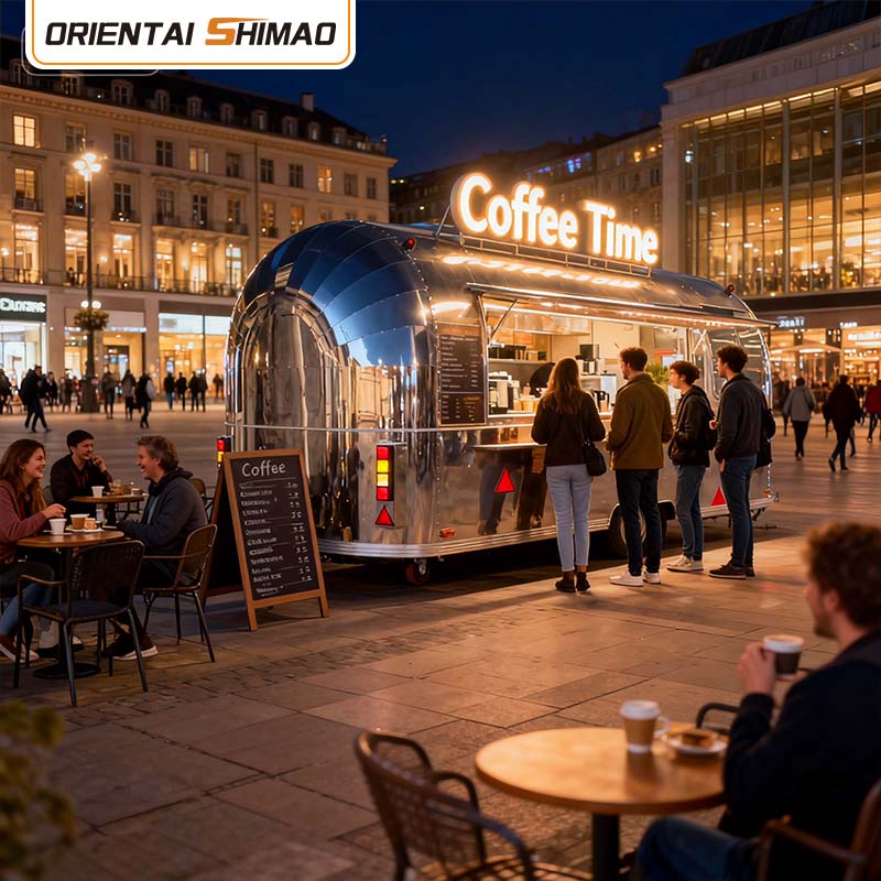 ファーストフードトレーラートラック