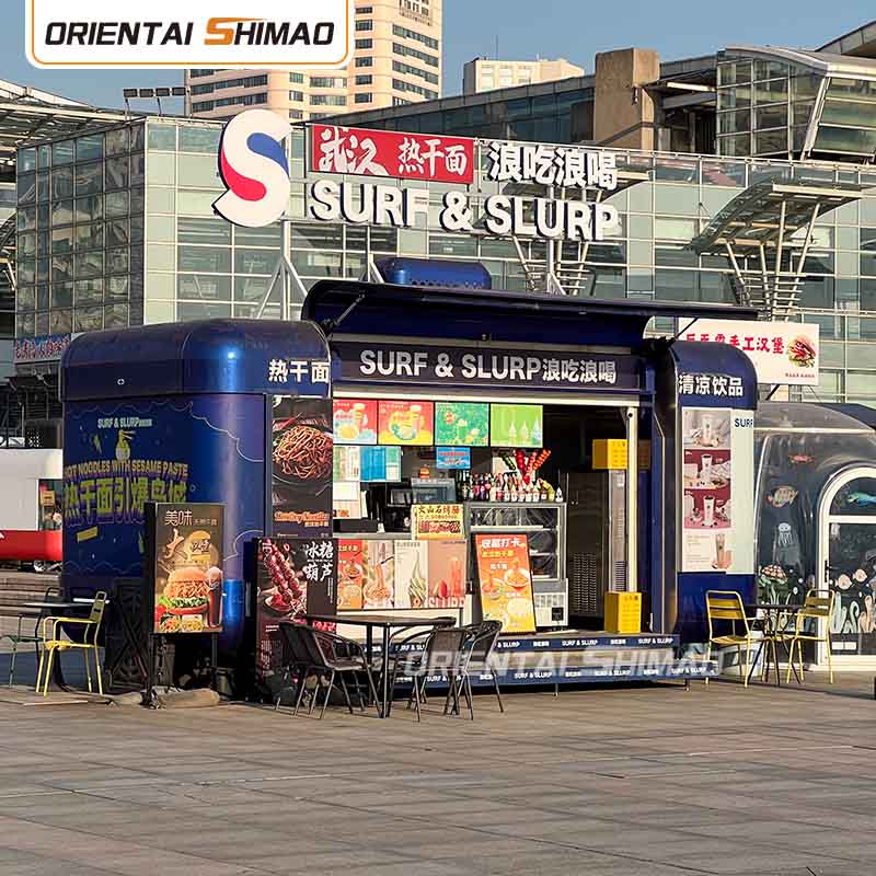 フードバン 販売のための中古フードトラック 移動式キッチンケータリングフードトレーラー フードトラック