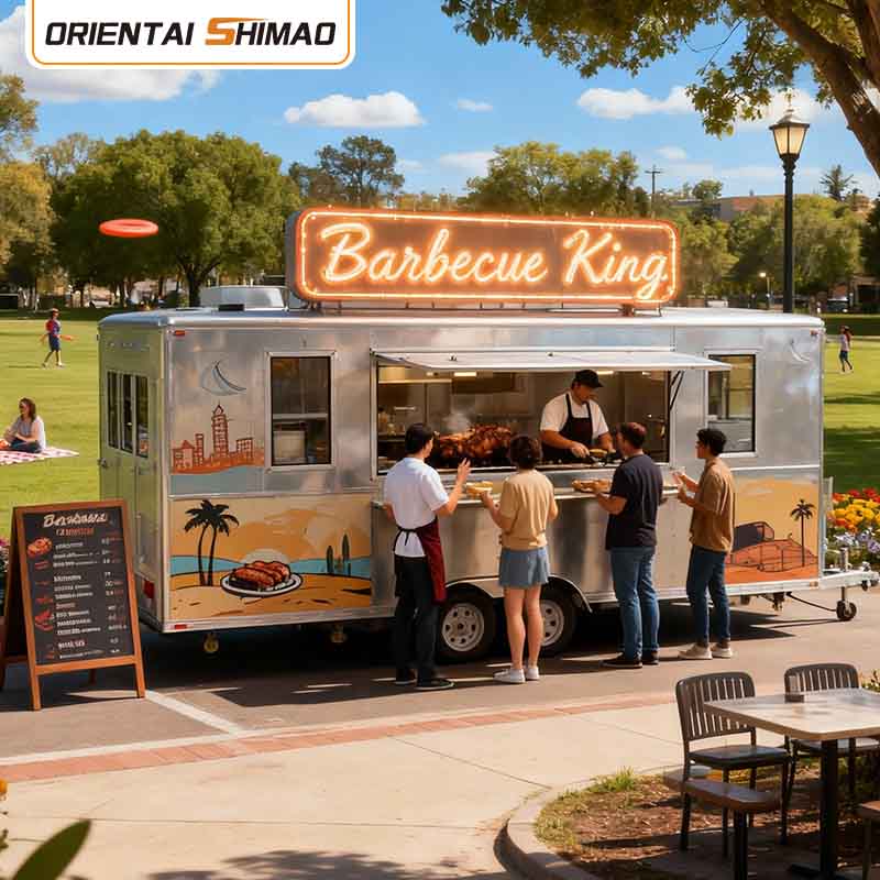 移動式フード トラック トレーラー