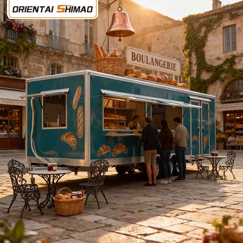 スクエアモバイルキッチントレーラー